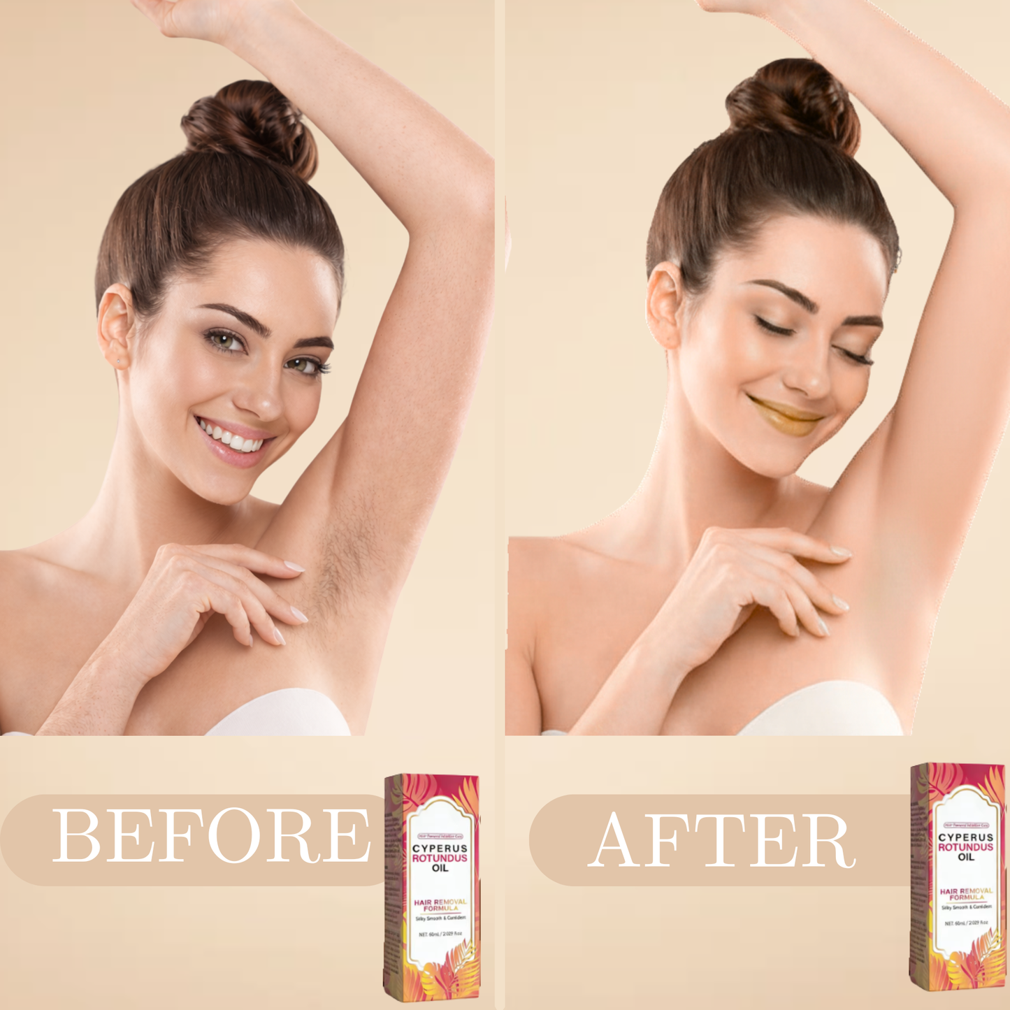 Cyperus Rotundus Hair Reduction Oil